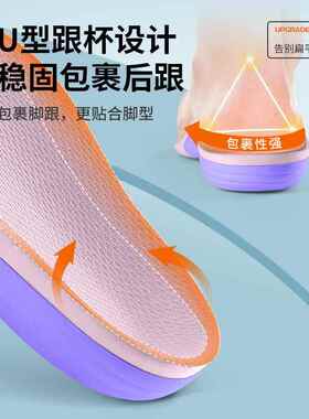 足弓支撑鞋垫男女成人扁平足内八XO型腿纠正腿型防臭减震护足
