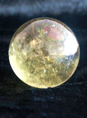 天然饰品黄水晶家居摆件球巴西场所办公 摆件水晶球水晶