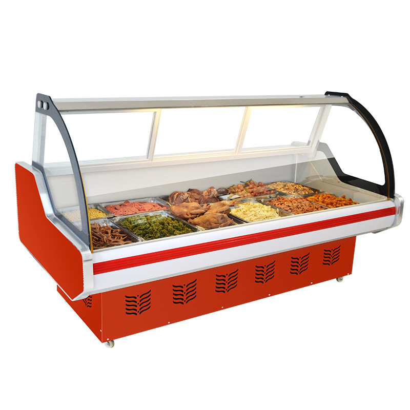 商用熟食柜卤味卤菜保鲜柜鸭脖烧烤展示柜肉食冷柜凉菜玻璃冷鲜柜,淘宝优惠券,粉丝福利购,淘宝优惠卷