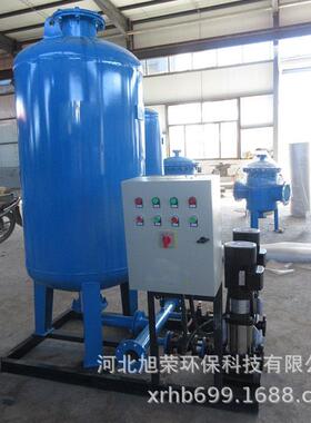 变频稳压补气排水装置真空脱气定压补水机组不锈钢变频给水设备