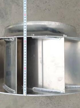 直径610铝合金风叶轮离心风机叶轮风轮油雾净化除尘器配件铝叶片