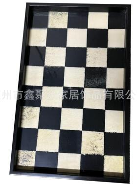 聚众盘轻奢钢琴烤漆仿马纳中古托棋盘格家居售楼处毛样NEW板间收