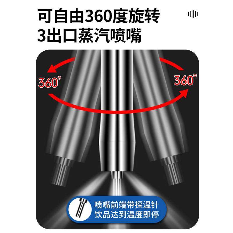 鼎百速热蒸汽机商用步进式开水器奶茶店蒸汽奶泡机不锈钢饮水机,淘宝优惠券,粉丝福利购,淘宝优惠卷