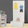 Perforated board shelf floor-standing storage mobile phone jewelry display rack hardware tool hanging board storage storage without punching