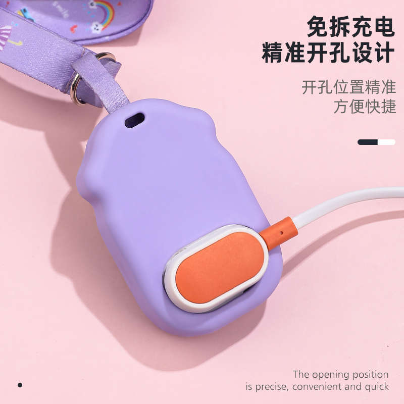 适用小天才电话手表表带挂脖套Z7/Z6a/Z6/D2/Z1s儿童挂绳保护壳Z3 - 图1