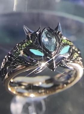 原神戒指靖妖傩舞“魈”原创同人cos周边饰品二次元印