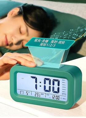 德国2025款闹钟学生专用起床神器多功能智能电子时钟儿童强力叫醒