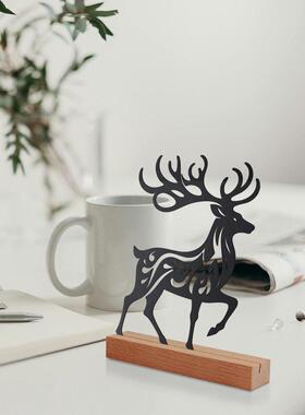 北欧ins家居创意猫咪极简艺术办公桌摆件装饰金属工艺礼品摆饰书