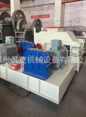双齿辊破碎机粉碎硅石对辊制砂机2PG900×1200可粗碎细磨昌茂