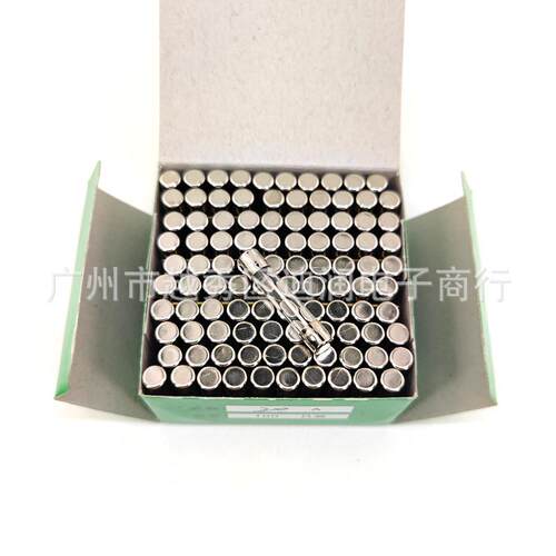 绿盒平帽5*20mm玻璃保险丝管 6×30mm CCC 1A 2A 3A 5A 10A 20A - 图0