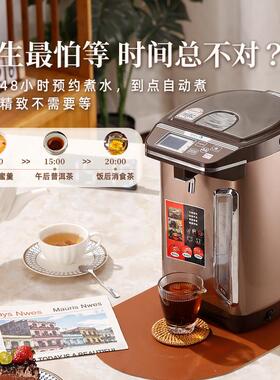 大白鲨电热水瓶大容量烧水壶新款家用保恒温智能电热水壶饮水机6L
