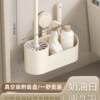 Suction cup toilet brush wall-mounted bathroom home no dead corner toilet toilet punch-free cleaning brush toilet cleaning artifact