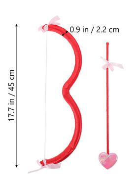 1 Set Cupid Bow Arrow Costume Kids Cupid Costume Men Costume