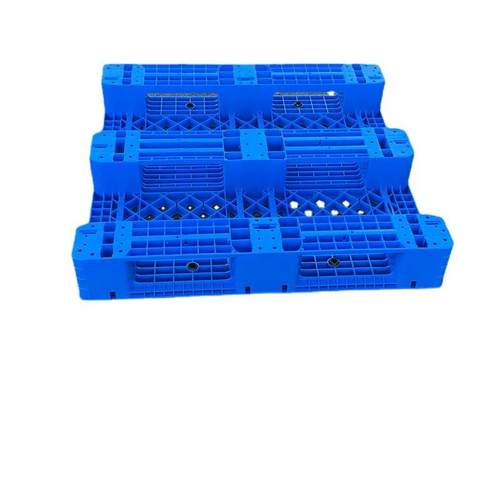 厂家1010网格川字托盘可加8根钢管仓库叉车托盘防潮塑料栈板 - 图3