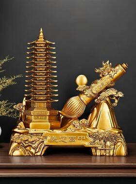 十三文昌塔笔筒摆件创意实用教师毕业季公司年会纪念品办公桌摆设