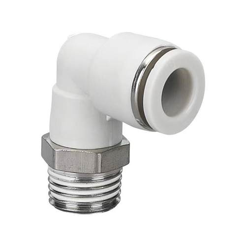 气缸电磁阀气动气管APL直角外螺纹弯接头90度快插PL6-01 8-02 M5 - 图3