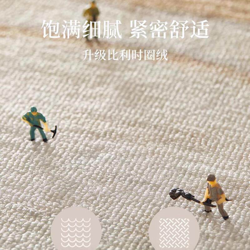 2024 new bedroom carpet, bedside blanket, high-end master bedroom bedside bedside French retro room floor mat special shape