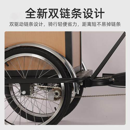 折叠三轮车男女式便携减震迷你成年大人儿童学生三轮自行车 - 图2