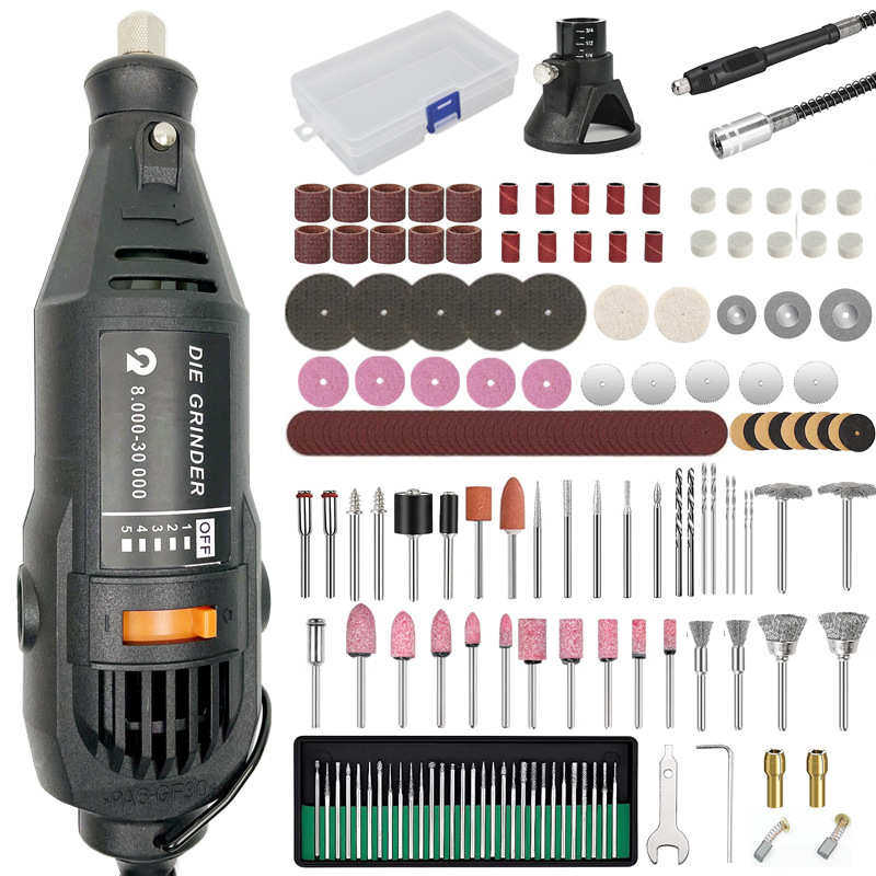 130W迷你电磨 5档调速打磨机雕刻切割钻孔DIY微型电钻美缝机,淘宝优惠券,粉丝福利购,淘宝优惠卷