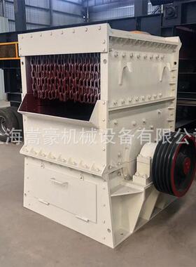 现货供应方箱式重锤破碎机 加气混凝土砌块路面建筑垃圾破碎机
