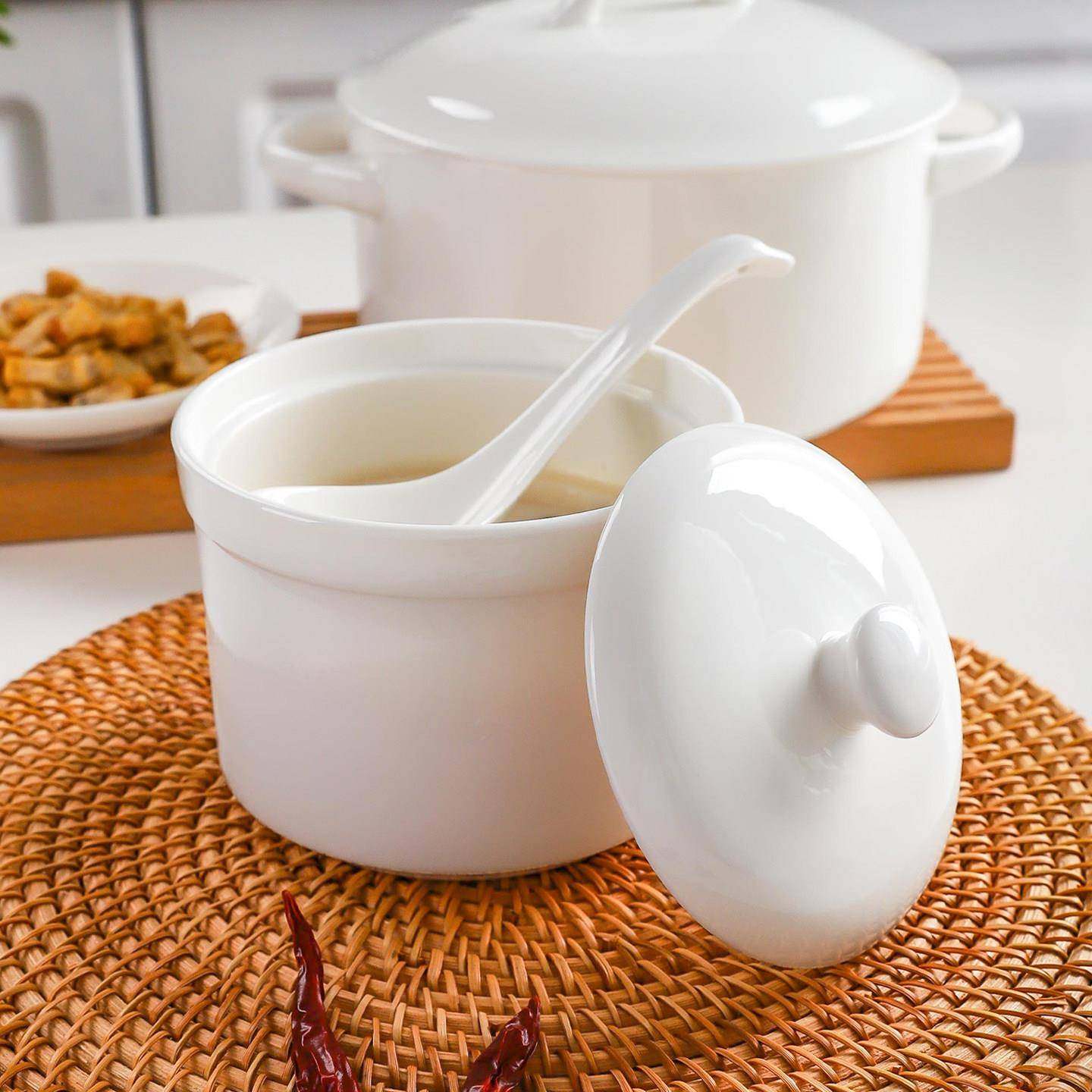 骨瓷猪油罐子带盖家用陶瓷装猪油的容器耐高温食品级可微波放冰箱,淘宝优惠券,粉丝福利购,淘宝优惠卷