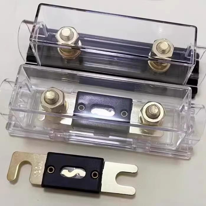 大号叉栓式汽车保险丝片及保险盒底座30A-500A100A/120A/200A400A - 图3