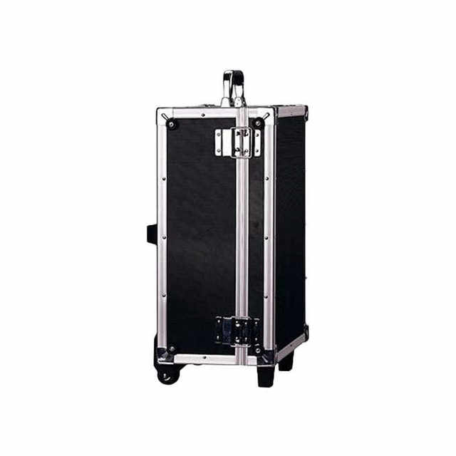Customized aluminum alloy trolley box Universal wheel rolling tool box Multifunctional hardware storage box Portable transportation box