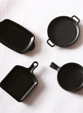 Dollhouseins娃娃烤盘装饰摆件