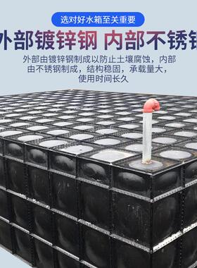 抗浮组合消防水箱BDF地埋式水箱地埋水箱一体化给水泵站设备厂家