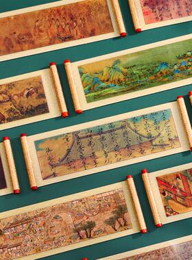 国画卷轴冰箱贴十大名画瑞鹤图磁吸贴国风文创礼品全国旅游礼品