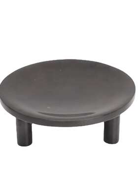 托盘售楼部圆形书房黑色卧室新果盘大理石饰品摆件客厅中式样板房