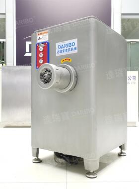 l达瑞大型冻肉绞肉机绞冻牛肉可搭配搅拌混合机牛肉饼成型机