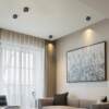 Ultra-thin surface-mounted spotlights without opening for home living room round led downlight all-aluminum ceiling without main light Zhongshan