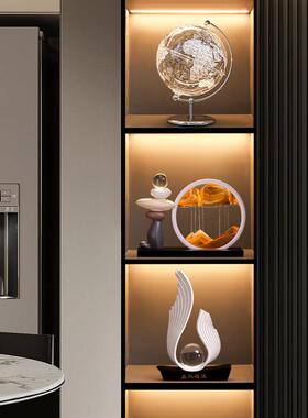 时来运转流沙画 画摆件客厅电视柜酒柜轻奢高档高级家居装饰品办