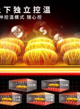 新南方商用烤箱大容量电烘烤炉一二三层四六九盘蛋糕披萨平炉