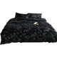 Alley trick simple four-piece set velvet bedding autumn and winter sheets and quilt covers light luxury quilt covers Nordic
