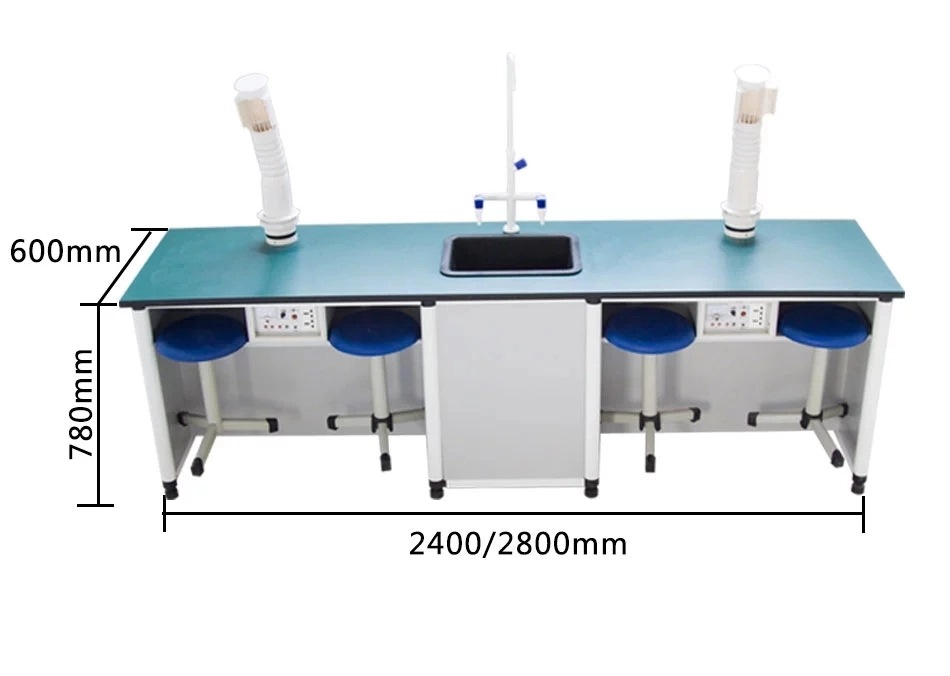 学生物理化学生物实验桌理化生实验室桌椅教室演示台准备台工作台 - 图2