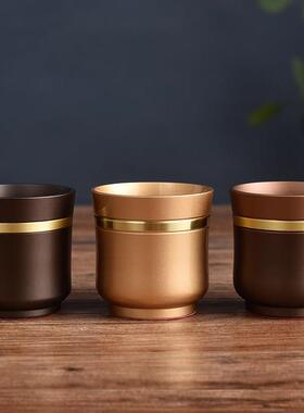 纯铜供奉酒杯水杯财神爷观音佛前敬水杯佛堂供水杯佛台家用供佛杯