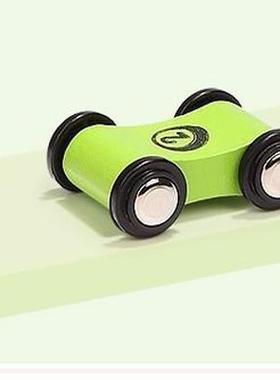 铭塔益智轨道车玩具车儿童小汽车一岁宝宝玩具滑翔车1男孩2-3配件