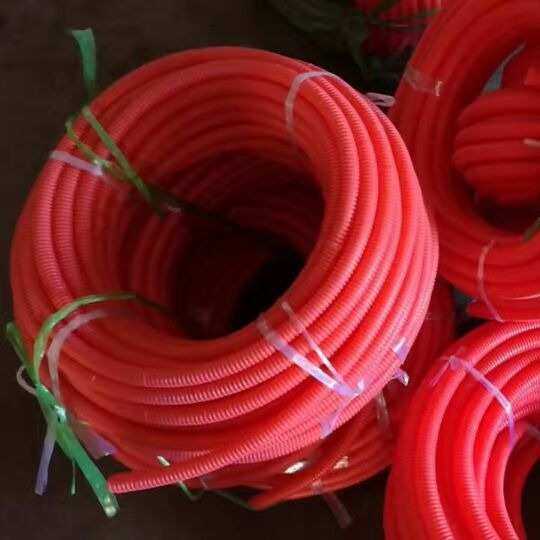 红色波纹软管阻燃绝缘彩色螺旋穿线管塑料护线电线电缆20pp软管,淘宝优惠券,粉丝福利购,淘宝优惠卷