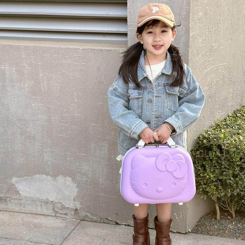 手提化妆箱行李箱224新款化妆小箱子卡通可爱动漫小型轻便行李箱,淘宝优惠券,粉丝福利购,淘宝优惠卷