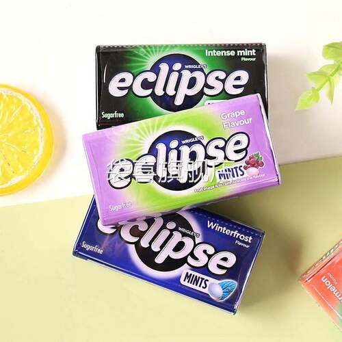 香港台湾进口eclipse易极润喉糖港版超强薄荷糖口香糖清新口气 - 图2