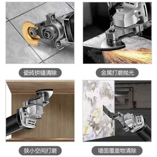 Angle grinder universal treasure woodworking tools collection multi-functional electric edge trimmer to cutter converter head groover