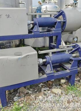 二手芒果双道打浆机 全套果汁加工破碎前处理设备 果蔬破碎打浆机