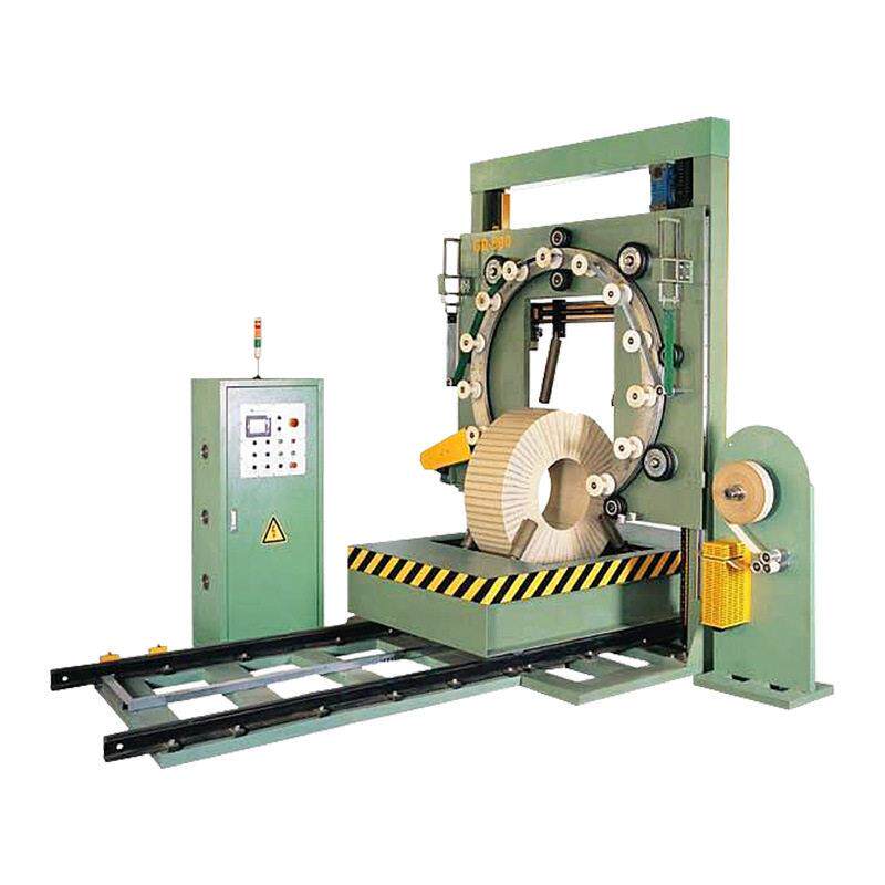 Vertical winding machine Steel strip Steel coil Rubber hose Tire bellows Wire and cable Film wrapping machine Packing machine