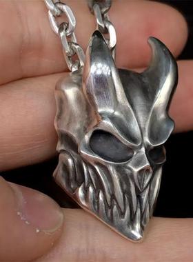 Slaughter To Prevail死核炸子鸡摇滚骷髅项链朋克个性毛衣链饰品