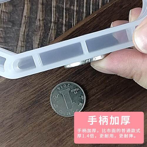 带刻度冷水壶超大容量塑料加厚耐热量杯奶茶店凉水杯2000-5000ML - 图1