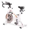 Commercial large flywheel spinning bicycle, home large resistance exercise bike, silent fat-burning fitness exercisebike