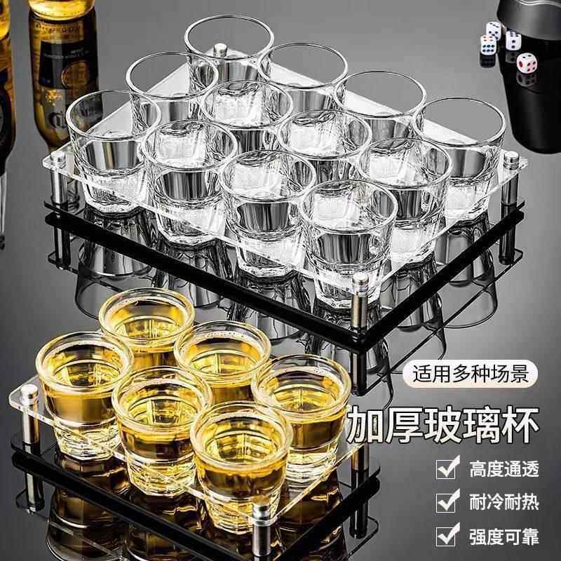 玻璃杯啤酒杯防摔八角杯家用玻璃杯子KTV酒吧白酒杯烈酒杯二两杯,淘宝优惠券,粉丝福利购,淘宝优惠卷