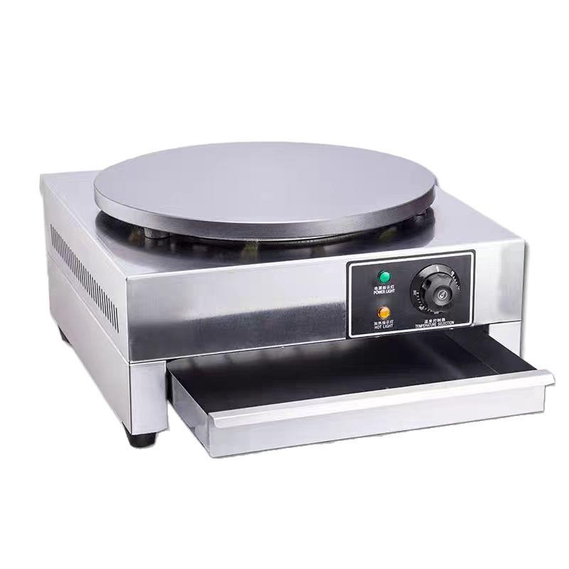 Commercial desktop electric pancake machine, pancake oven, thousand-layer pancake machine, sauce pancake, meat sandwich pancake machine, intelligent temperature control